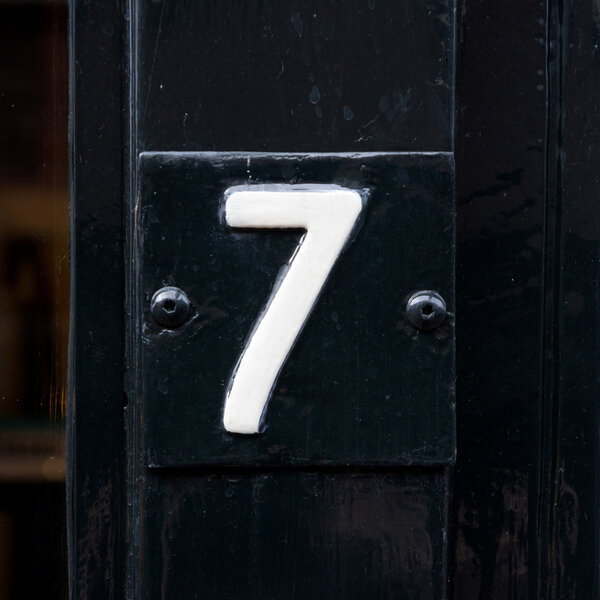 House number  7 (Seven)