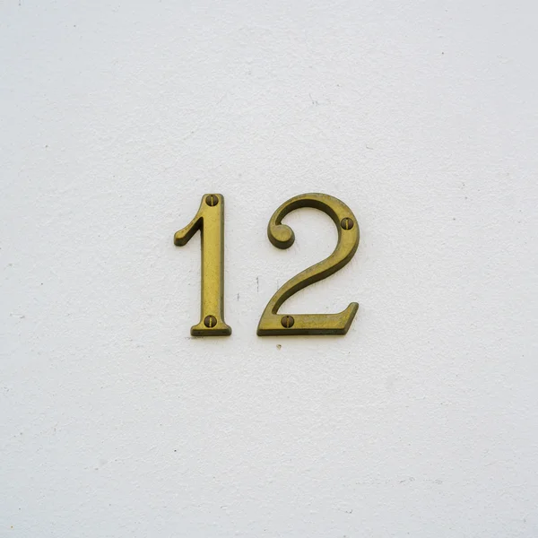 Дом номер 12 — стоковое фото