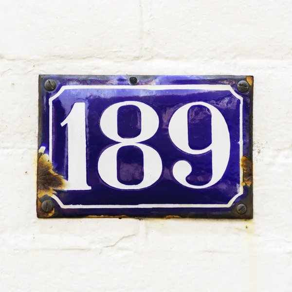 Numéro de maison 189 — Photo