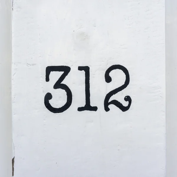 Casa número 312 — Foto de Stock