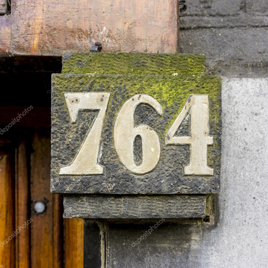 House number 764 — Stock Photo