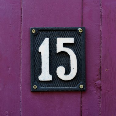 ev numarası 15