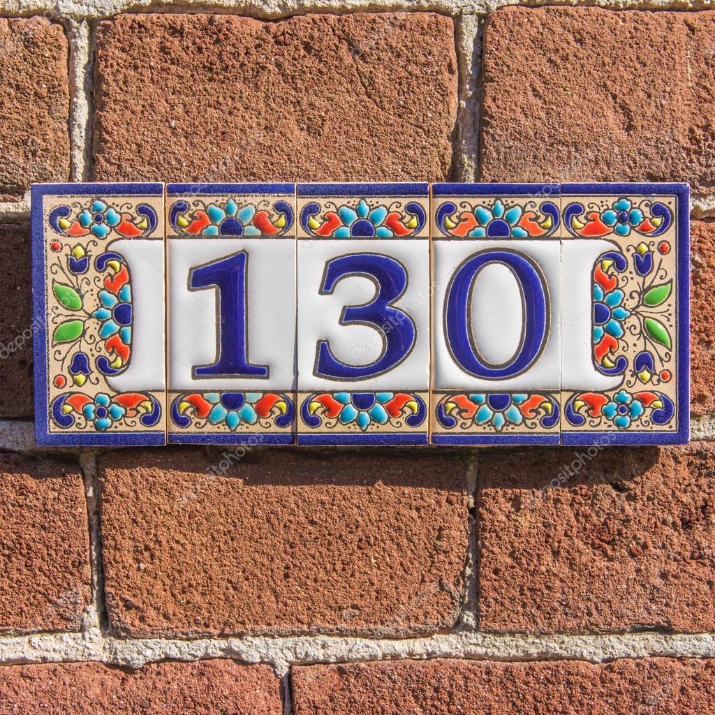 House number 130 Stock Photo by ©papparaffie 115611060
