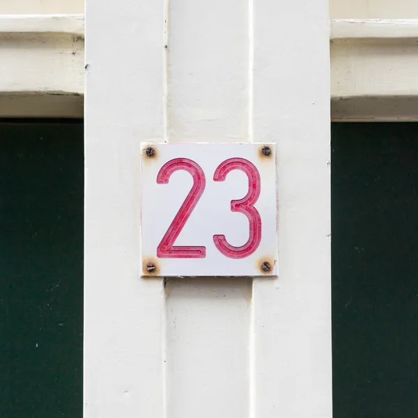 Numero civico 23 — Foto Stock