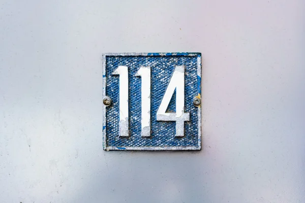 Casa número 114 — Fotografia de Stock