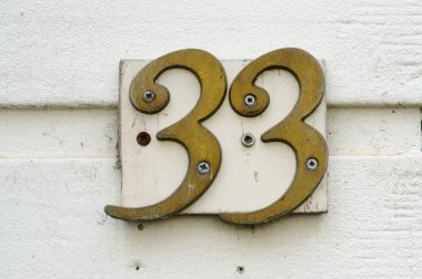 ev numarası 33