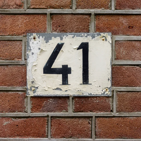 Numéro de maison 41 — Photo