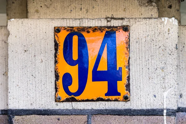 Ev numarası 94 — Stok fotoğraf