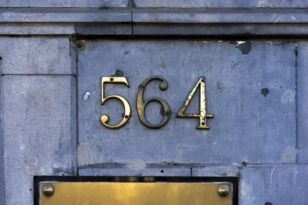 Numer domu 564 — Zdjęcie stockowe