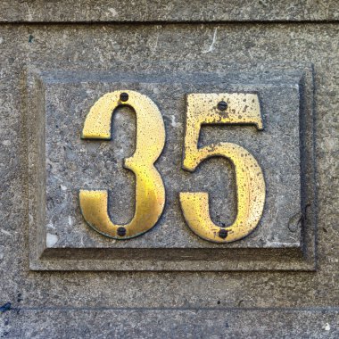 ev numarası 35
