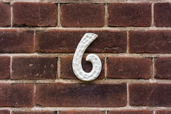 Casa número 6 — Foto de Stock