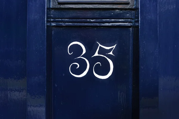 House number 35 — Stock Photo, Image