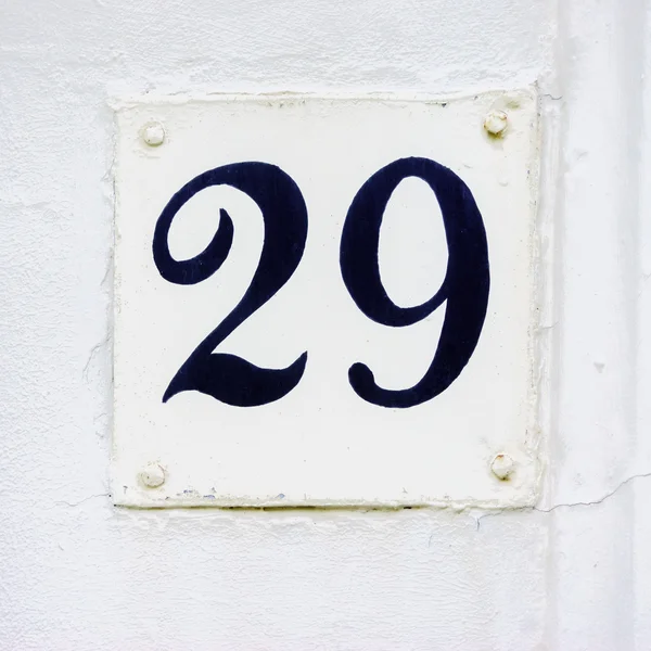 House number 29 — Stock Photo, Image