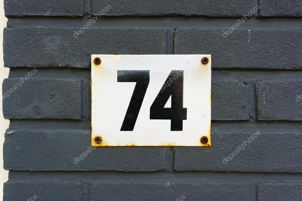 House number 74