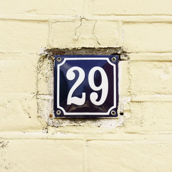 House number 29 — Stock Photo, Image