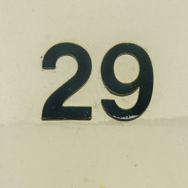 Дом номер 29 — стоковое фото