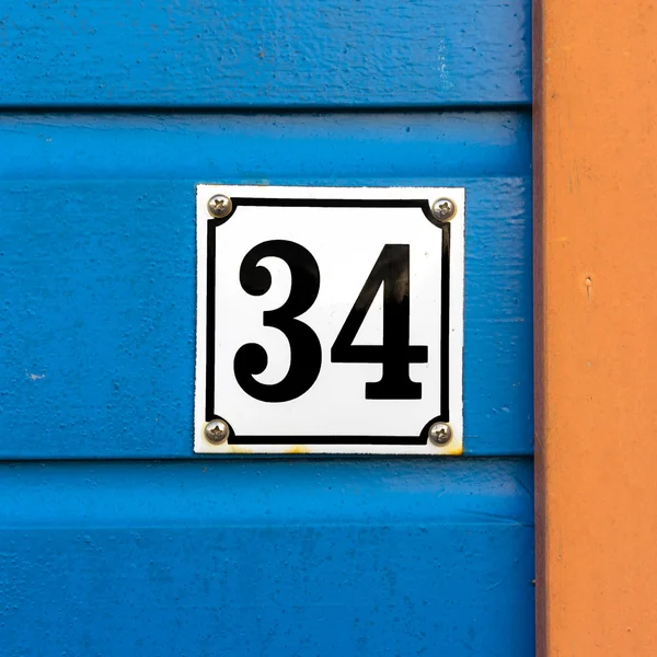 Numer 34 — Zdjęcie stockowe