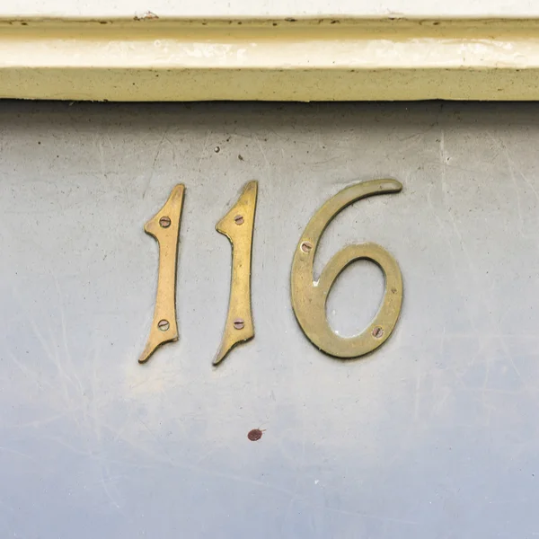 Nummer 116 — Stockfoto