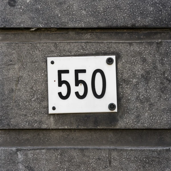 Casa número 550 — Fotografia de Stock