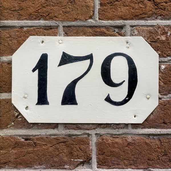 Дом номер 179 — стоковое фото