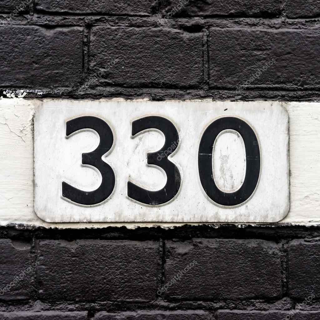 House number 330