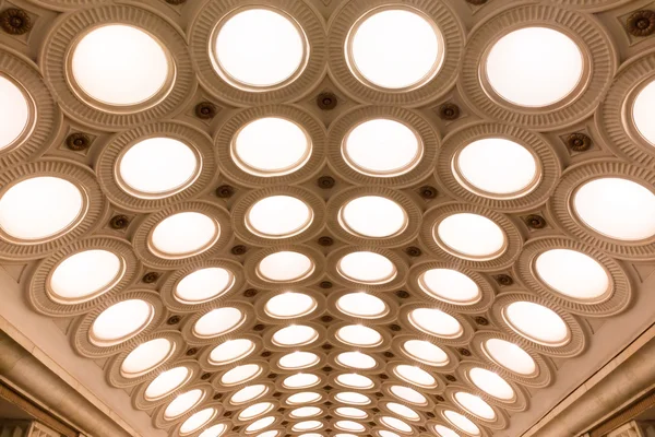 Elektrozavodskaya metro station — Stock Image Elektrozavodskaya metro station Royalty Free Stock Images