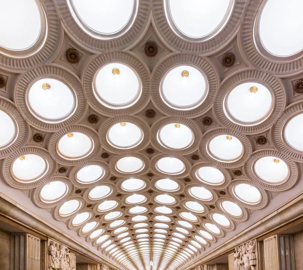 Elektrozavodskaya metro station — Stock Image Elektrozavodskaya metro station Royalty Free Stock Images