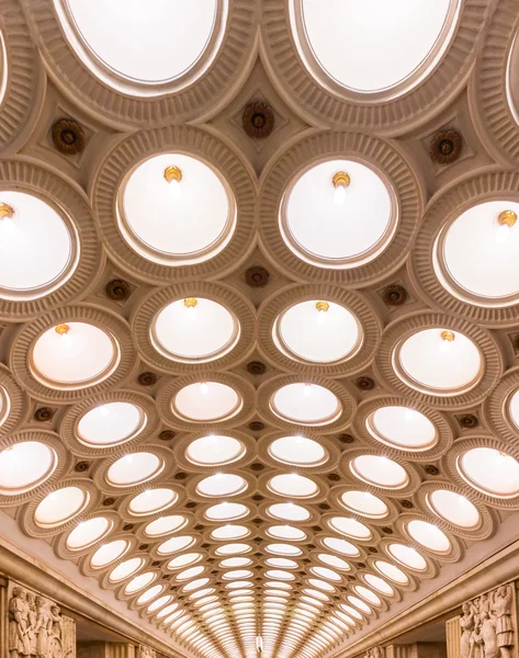 Elektrozavodskaya metro station — Stock Image Elektrozavodskaya metro station Royalty Free Stock Images