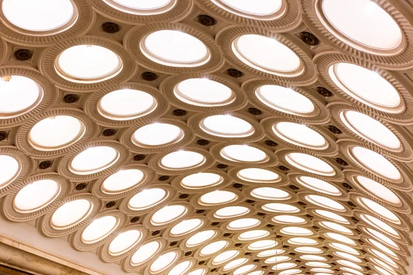 Elektrozavodskaya metro station — Stock Image Elektrozavodskaya metro station Royalty Free Stock Images