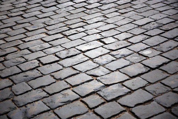 Paving stone street in Moscow — Stock Photo, Image