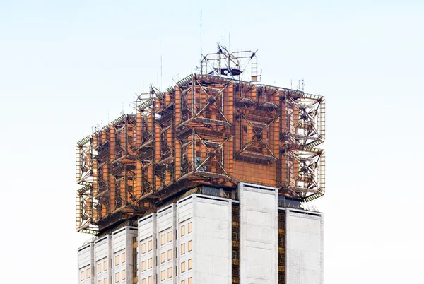 Construcción de cobre en el edificio —  Fotos de Stock