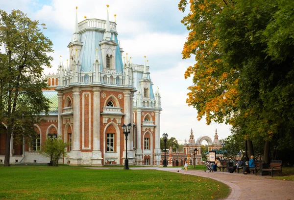 Tsaritsyno palace in Moscow — Stock Photo, Image