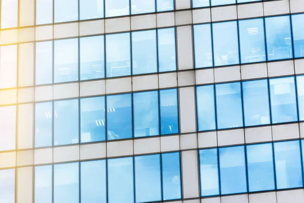 Glass facade texture — Stock Photo, Image