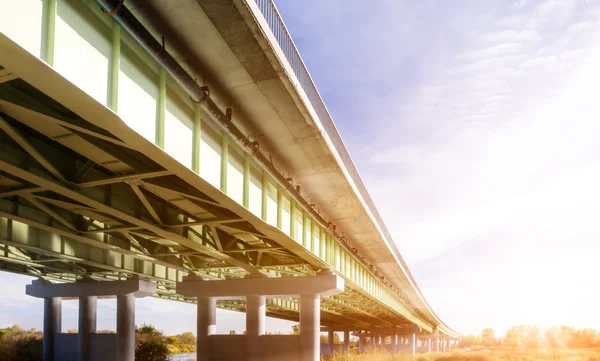 A estrada elevada — Fotografia de Stock