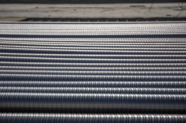 Corrugated pipes — Stock Photo, Image