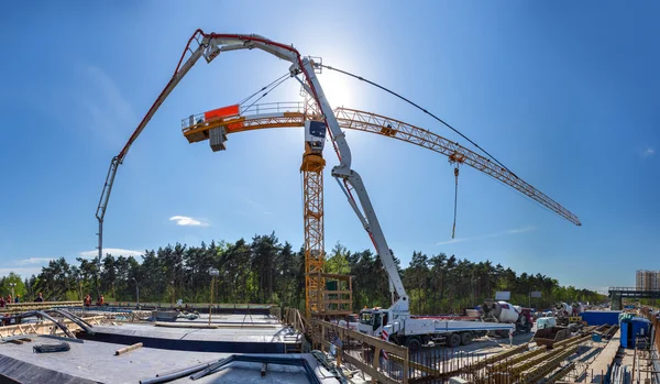 Lugar de construcción — Foto de Stock