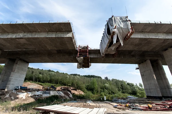 Bridge construction — Stock Photo, Image