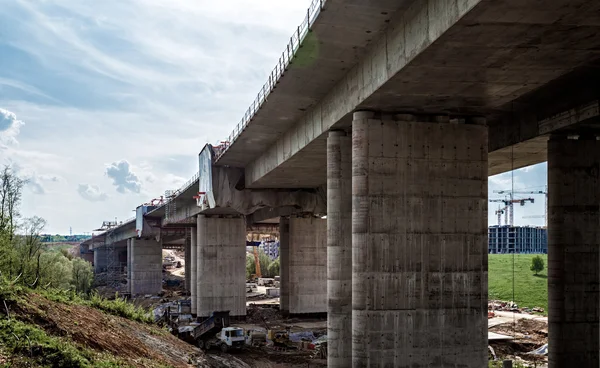 Brugconstructie — Stockfoto