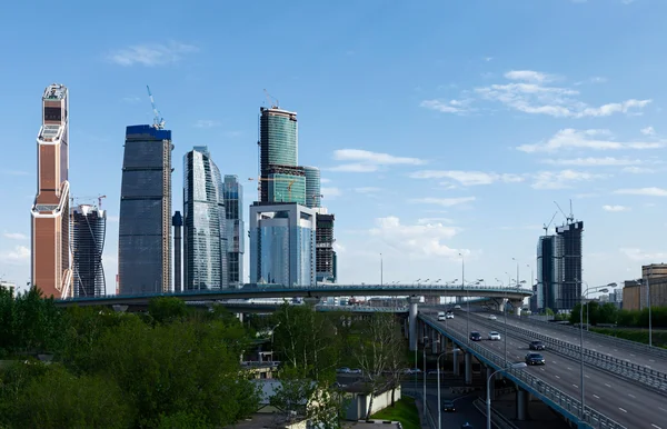 Moskva-city — Stockfoto