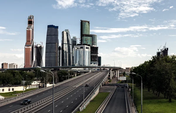 Autobahn a Mosca — Foto Stock