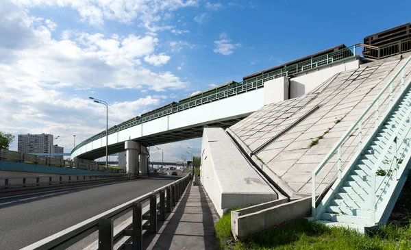 Ponte ferroviária — Fotografia de Stock