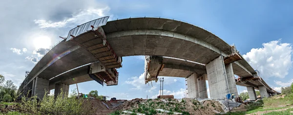 Brugconstructie — Stockfoto