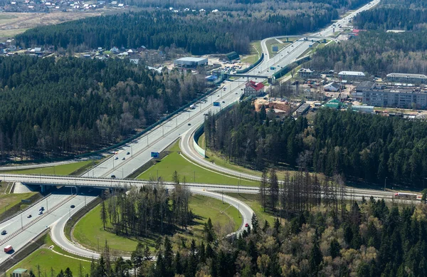 Intersezione dei trasporti — Foto Stock