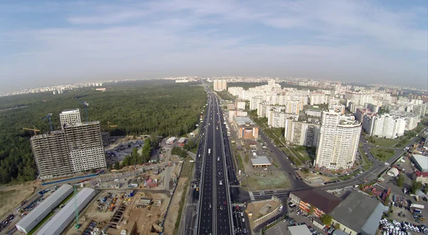 Novoryazanskoe highway — Stock Photo, Image
