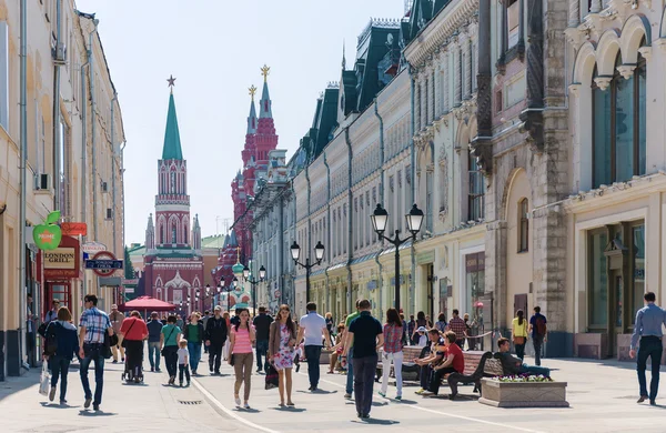 Calle Nikolskaya — Foto de Stock