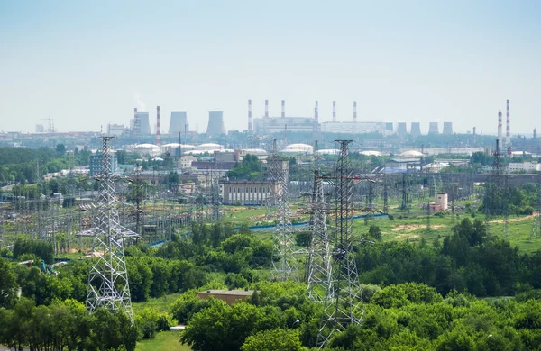 Průmyslová oblast — Stock fotografie