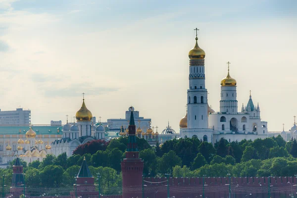 Храмы Московского Кремля — стоковое фото