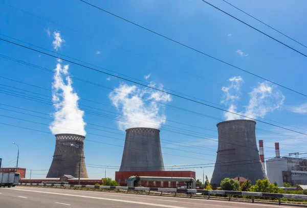 Elektrownia cieplna — Zdjęcie stockowe