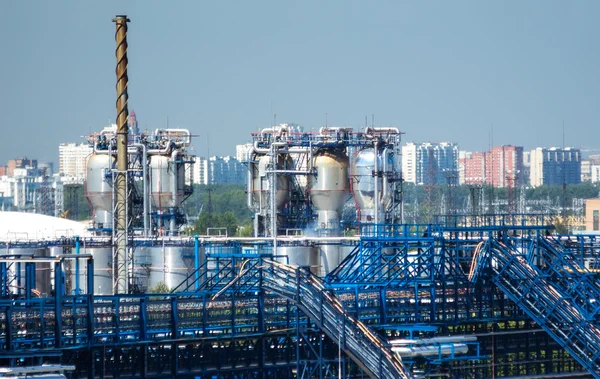 Rafineria ropy naftowej — Zdjęcie stockowe