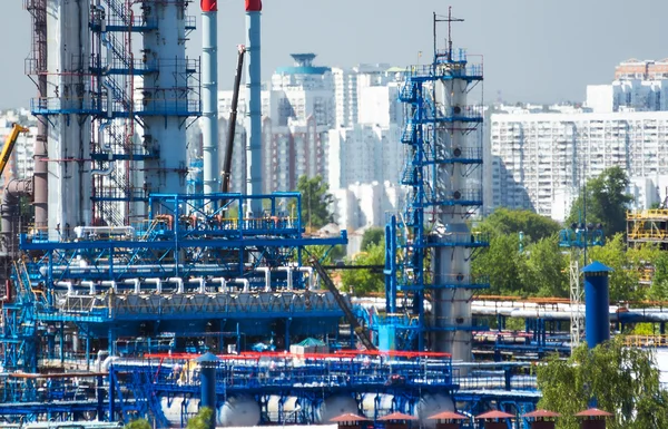 Oil refinery — Stock Photo, Image